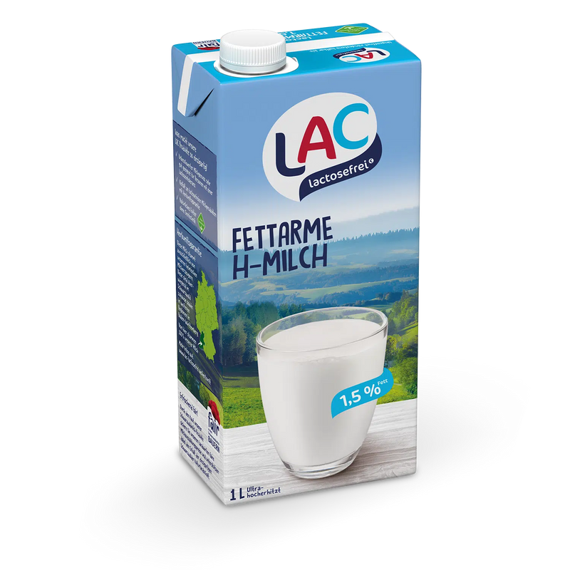 LACtosefreie haltbare Milch fettarm 1,5 %