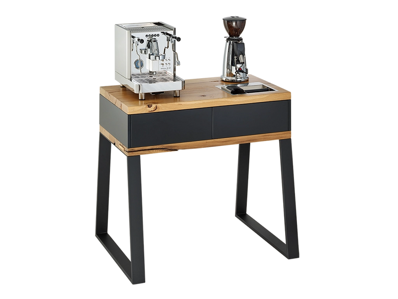 Barista-Tisch ohne Siebträgermaschine & Mühle