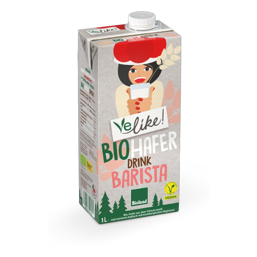 Velike! Bio H-Haferdrink Barista