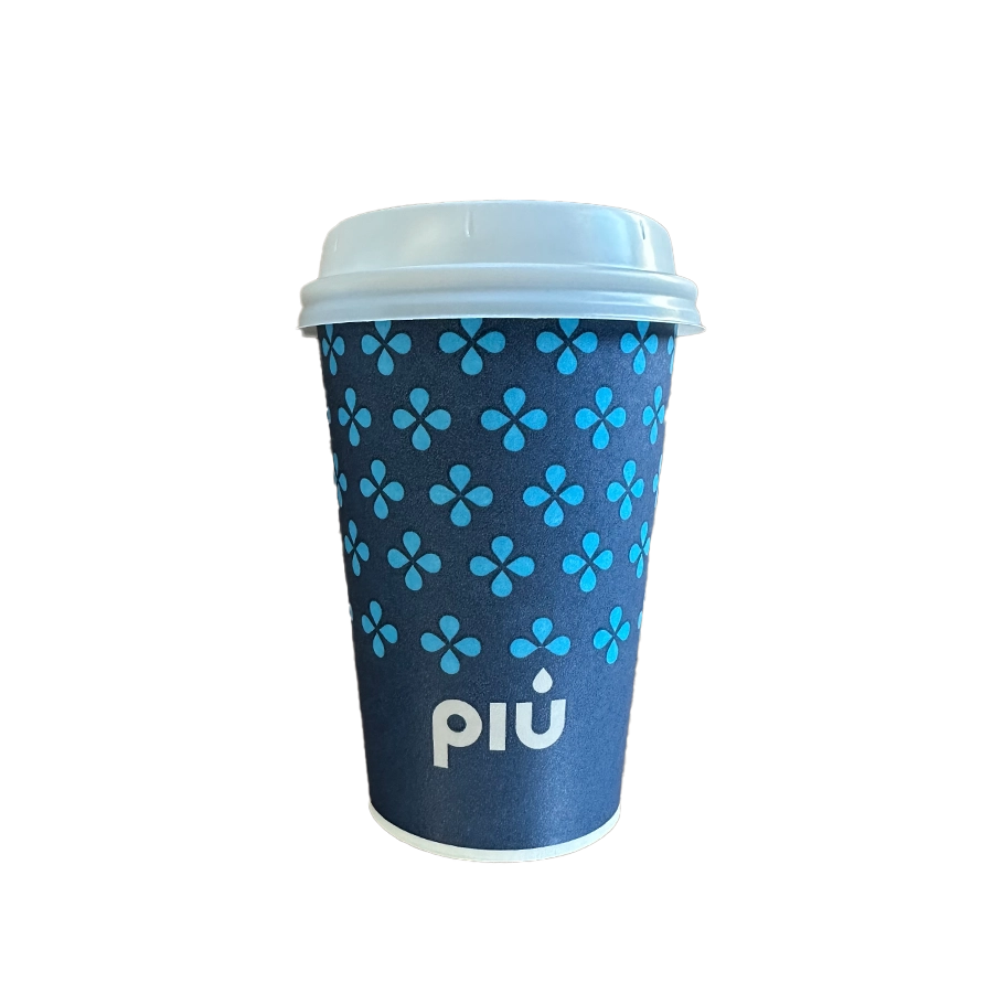 Deckel zu piu Kaffeebecher 180 ml