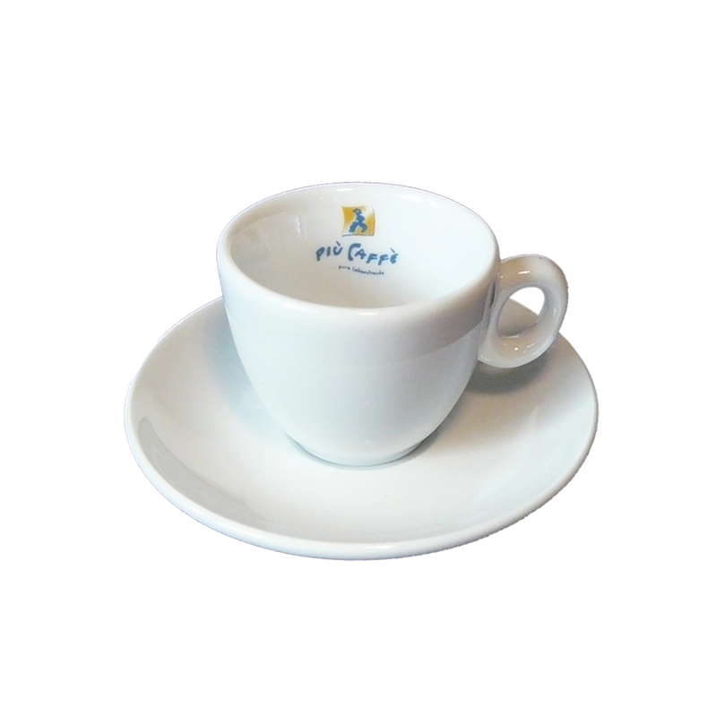 più caffè Espressotasse mit Unterteller