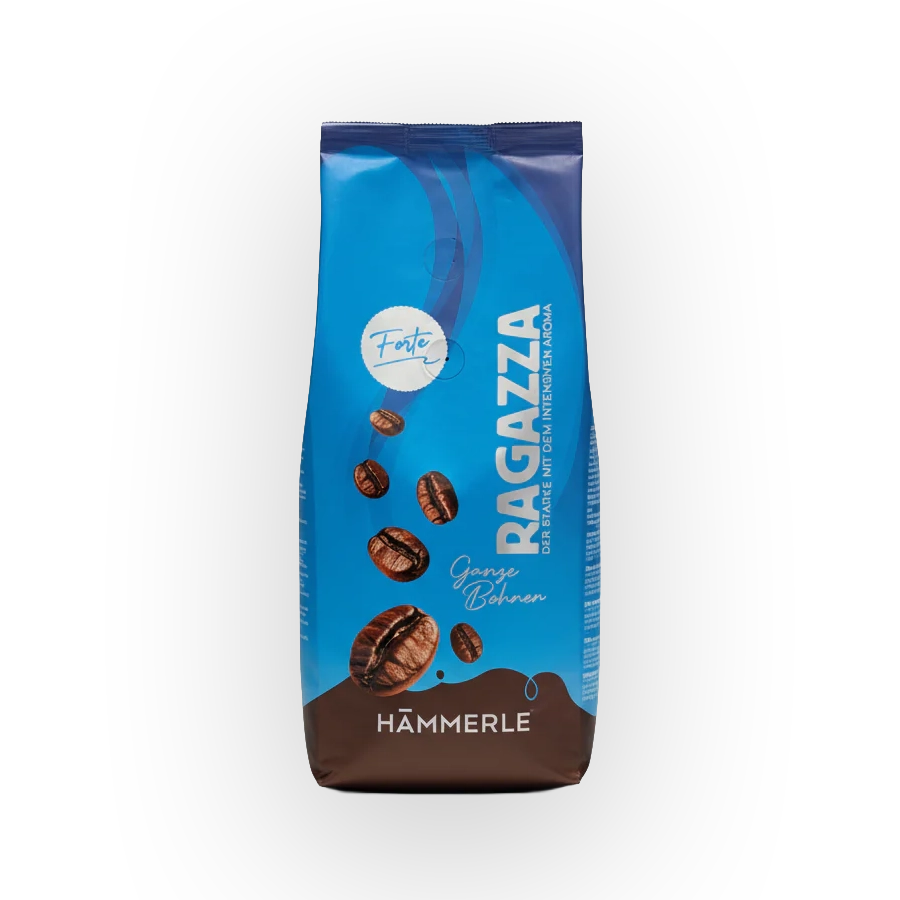 Hämmerle Ragazza forte. Espresso in ganzen Bohnen. Für ein intensives Aroma