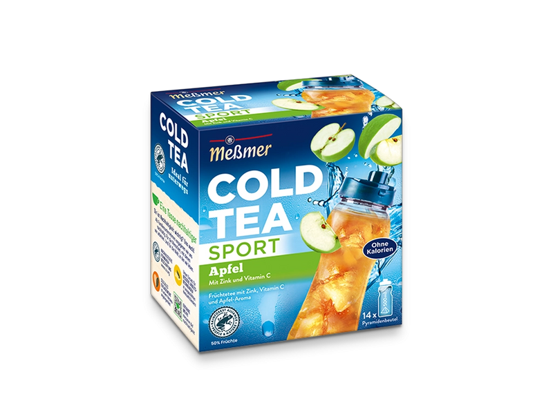 Meßmer COLD TEA Sport Apfel mit Zink und Vitamin C