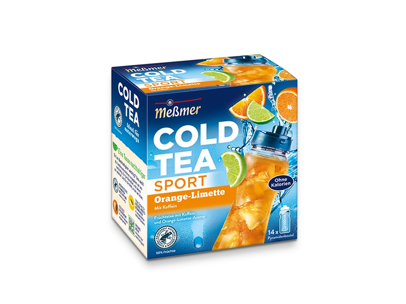 Meßmer COLD TEA Sport Orange-Limette mit Koffein