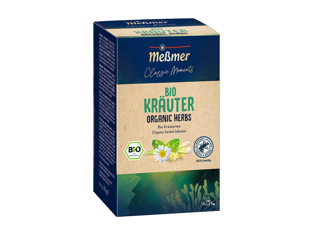 Tee von Meßmer Classic Moments in der Sorte Bio Kräuter Kräutertee