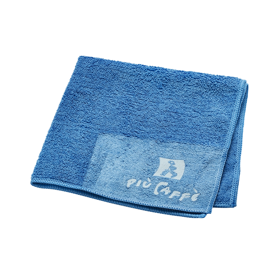 più caffè Premium Microfasertuch blau