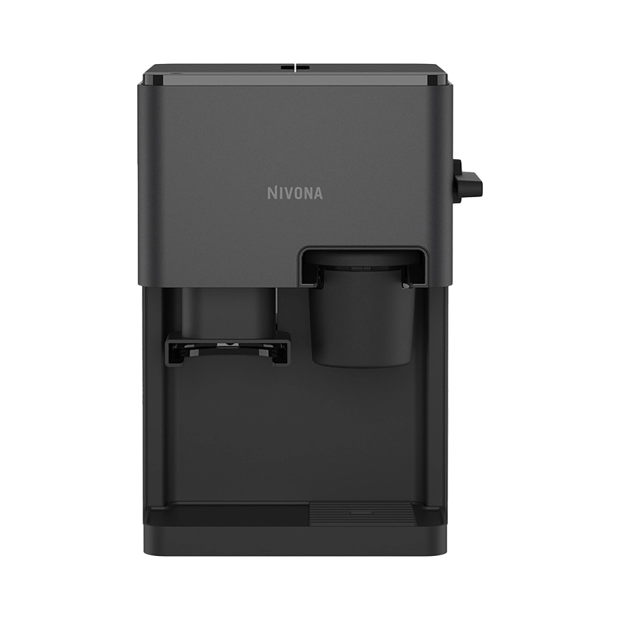 Kaffeeautomat mit Click-System Nivona Cube schwarzgrau