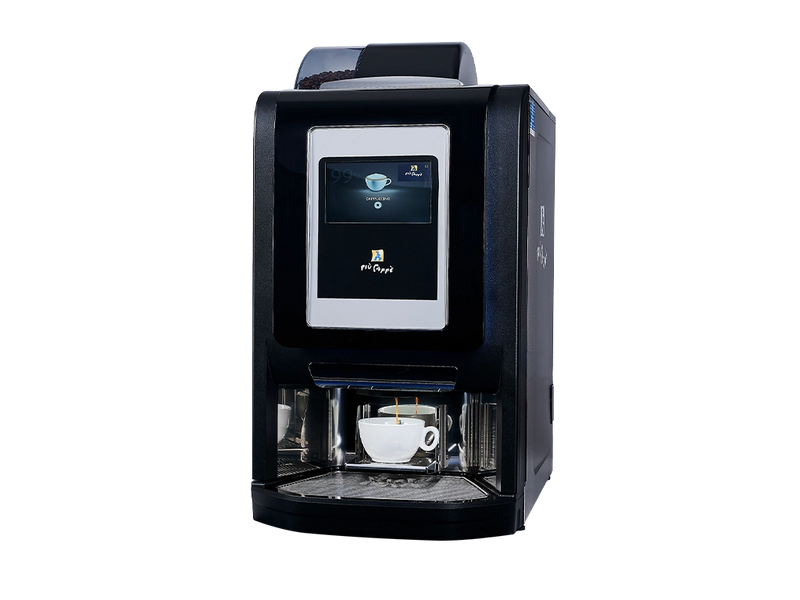 Kaffeevollautomat von più caffè pi350 touch mit großem Touchdisplay
