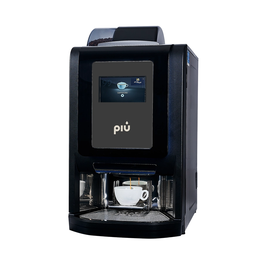 Kaffeevollautomat von piu 350 touch mit großem Touchdisplay