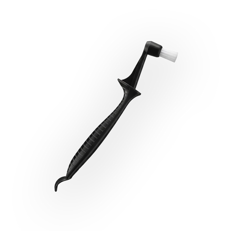 piu Reinigungsbürste. Zum Reinigen der Siebträger bei Siebträgermaschinen. Erhält Geschmack und Lebensdauer der Siebträgermaschine.