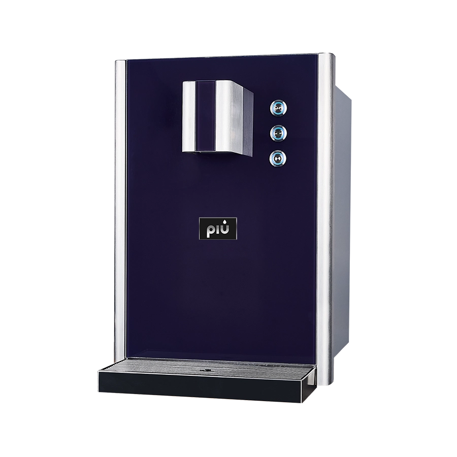 Wasserspender piu aqua 401 für Firmen in repräsentativen Räumlichkeiten.